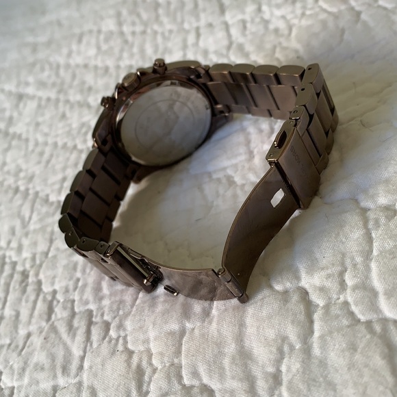 Michael Kors Blair Watch - Chocolate - Picture 4 of 5